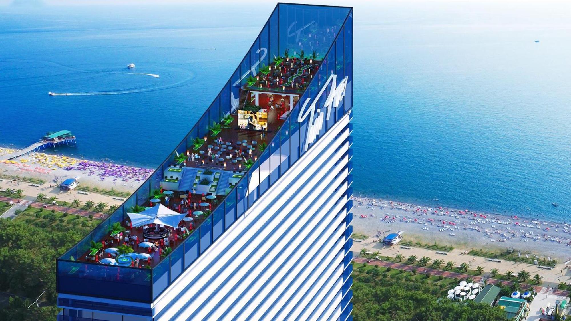 Sea View Apartments In Orbi City Batumi Exterior foto